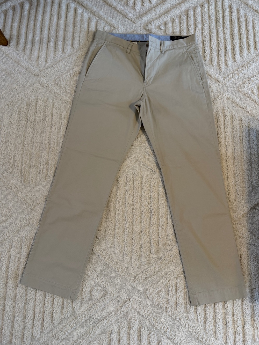 Polo by Ralph Lauren Straight fit Khaki Chinos in Light Tan